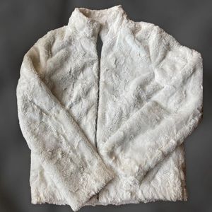 Eiussa fleece small white jacket
